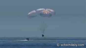 Two NASA Astronauts Aboard the SpaceX Crew Dragon “Endeavour” Splashdown Safely