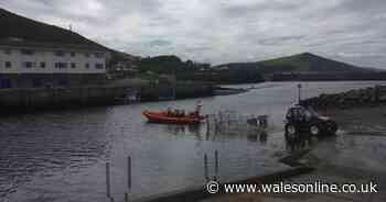 Boy, 9, washed downstream after swimming in Aberystwyth river