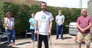 Man, 26, talks about coma and intensive care at Morriston Hospital