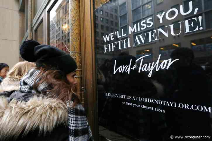 Lord & Taylor seeks bankruptcy as retail rout continues