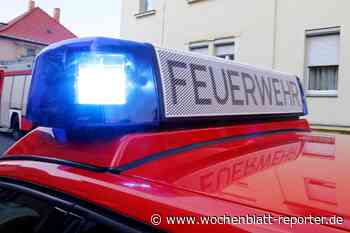 Großeinsatz in Böbingen: Gasleitung durch Bagger beschädigt - Wochenblatt-Reporter