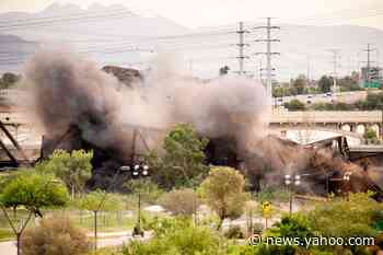 Arizona bridge partially detonated after train derailment; nearby residents asked to evacuate