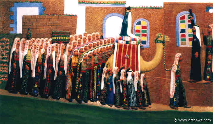 Abdul Hay Mosallam Zarara, Painter of Powerful Reliefs Contemplating Palestinian History, Is Dead at 87