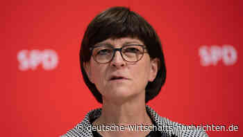 SPD-Chefin Saskia Esken hat Einkünfte in Höhe von 47.000 Euro im Monat