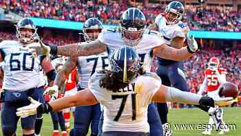 Teammates laud Titans' Kelly's prevention efforts