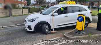 Woman arrested for drug driving after hitting roundabout - Warrington Guardian