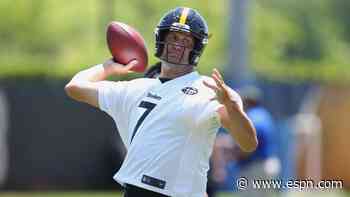 Big Ben throws at Heinz Field during practice
