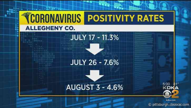 Restrictions Cited As Reason Coronavirus Numbers In Allegheny County Are Down