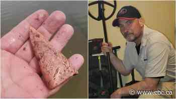 Ontarian who found ancient spearhead thrilled to hold 'a piece of history' in his hands