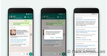 WhatsApp Begins Rolling Out Search the Web Feature