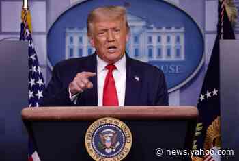 Trump says coronavirus is "receding" even as deaths rise