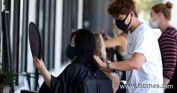O.C. hair salons adjust to work with coronavirus guidelines - Los Angeles Times