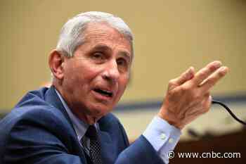 Fauci says he thinks there is 'a degree' of airborne spread of the coronavirus - CNBC