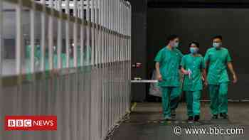 China sends first Covid-19 medical testing team to Hong Kong - BBC News