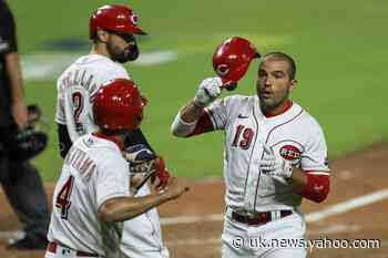 Votto homer lifts Reds to 3-2 win over Indians
