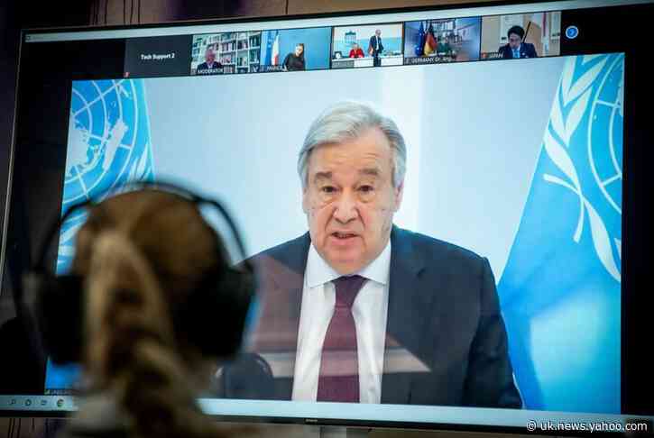 U.N. chief warns world facing &#39;generational catastrophe&#39; on education