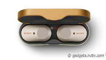 Sony WF-1000XM3 True Wireless Earphones With Active Noise Cancellation Launched in India, Priced at Rs. 19,990