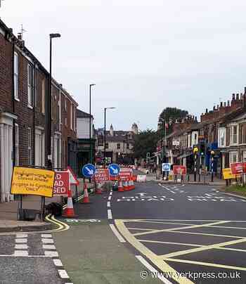 York's Bishopthorpe Road due to fully reopen today