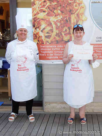 Eletta “Miss Tagliatella 2020”. Quarta classificata, una signora di Castellarano - Modena 2000