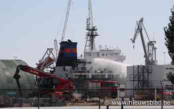 Brand op lpg-tanker in Antwerpse haven onder controle