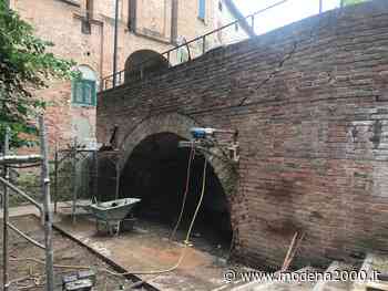 Completati i lavori al ponte del castello di Arceto - Modena 2000