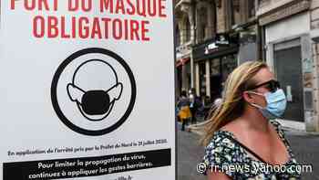 France: à Lille, le port du masque obligatoire en extérieur divise - Yahoo Actualités