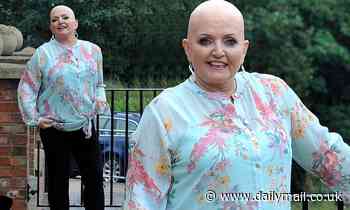 Linda Nolan, 61, steps out in public for the first time after sharing her devastating cancer battle