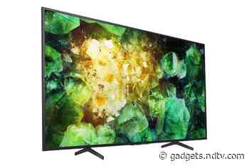 Sony Bravia X7400H 4K UHD Android TV With 55-Inch Triluminos Display, Dolby Audio Launched in India
