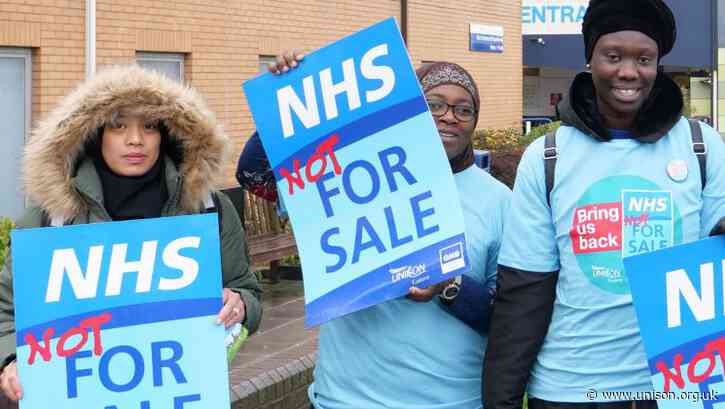 Outsourced cleaners at Luton and Dunstable Hospital claim NHS pay victory