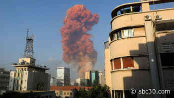 Massive explosion shakes Lebanon's capital Beirut