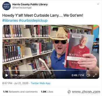 Curbside Larry is not a pitchman. He's a literacy hero
