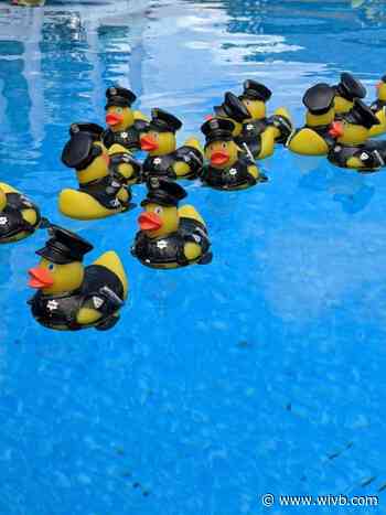 Rubber ducks hidden throughout Erie County as part of scavenger hunts