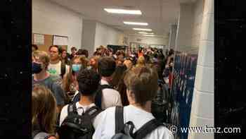Georgia School Kids Pack Hallway Without Masks on First Day Back