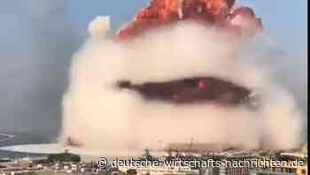 EILMELDUNG: Pilzwolkige Riesen-Explosion im Libanon