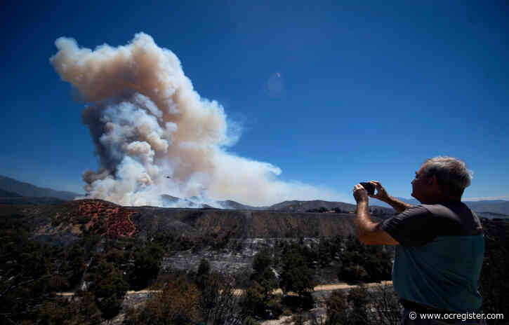 Apple fire evacuations remain in place, 12 structures destroyed