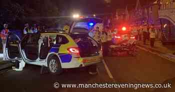 Man arrested for drug driving after police officer hurt in Bolton horse box chase - Manchester Evening News