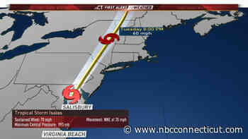 Tornado Warning Issued For Hartford and Middlesex Counties