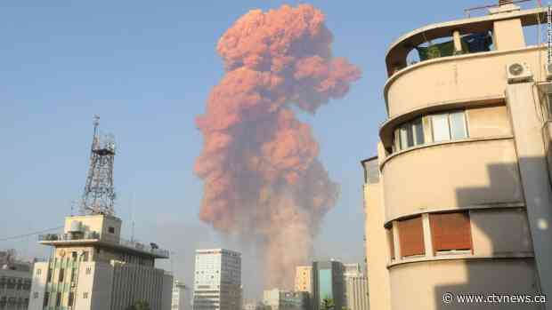 Over 25 killed, hundreds hurt in huge blast in Beirut