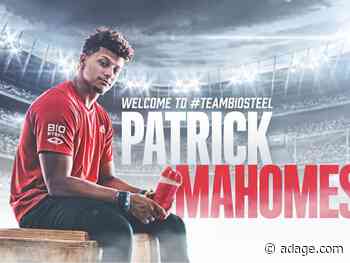 BioSteel Sports Nutrition signs multiyear deal with Patrick Mahomes