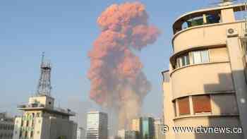 More than 25 people killed, 2,500 injured in huge blast in Beirut