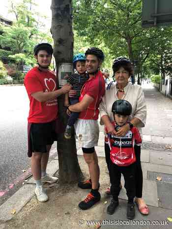 Ealing family take on cycle challenge in memory of dad