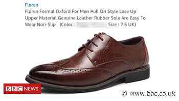 Amazon site advertises shoes using racial slur