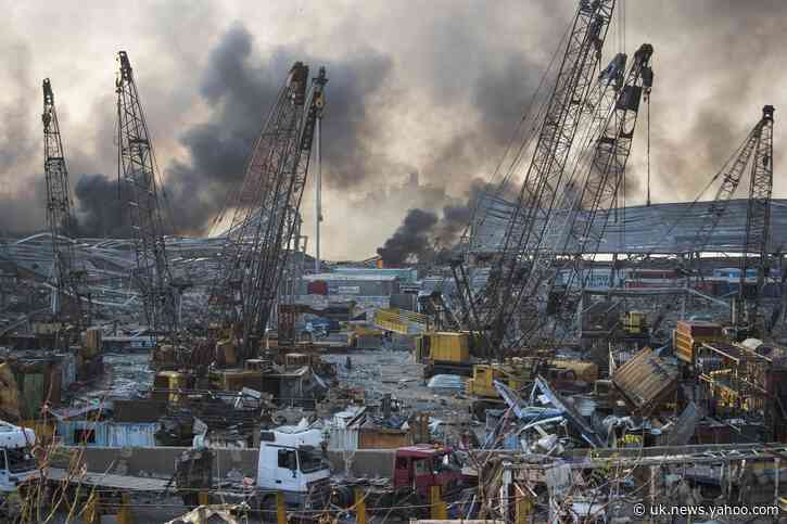 AP PHOTOS: Terror, death, devastation in Lebanon explosion