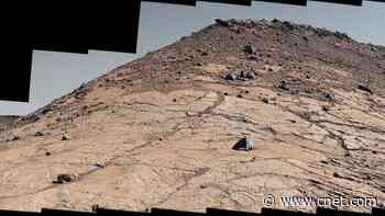 NASA Curiosity rover marks 8 years on Mars with 'Spaghetti Western' view     - CNET