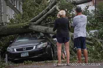 Storm Isaias: At least four dead in US and millions without power as tropical storm races through East Coast