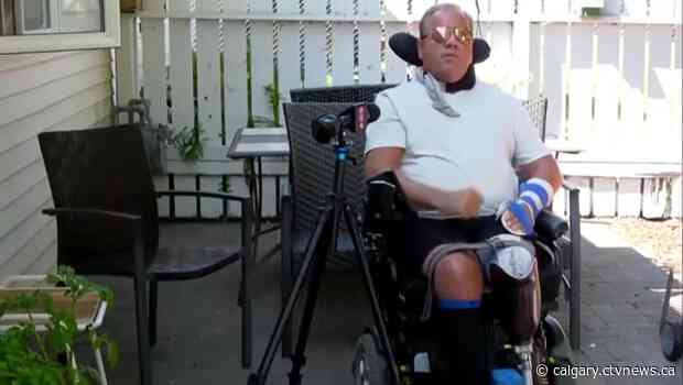 Strathmore man with MS calls for more treatment options