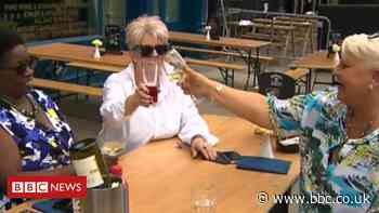 Coronavirus: Pubs reopen and 'getting back to life again'