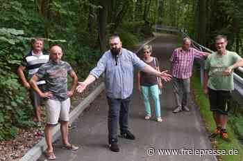Chemnitztalradweg: Anwohner warnen vor Unfallrisiko - Freie Presse