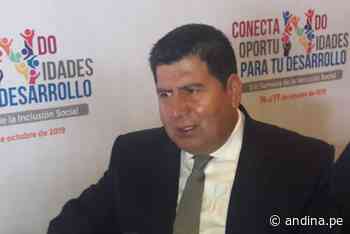 Coronavirus: gobernador de Huancavelica confirma que dio positivo a covid-19 - Agencia Andina