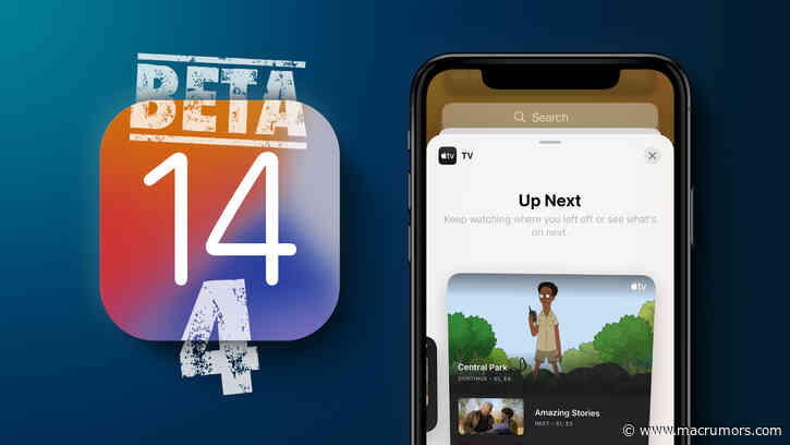 Everything New in iOS 14 Beta 4: Apple TV Widget, Search Improvements, Exposure Notification API and More